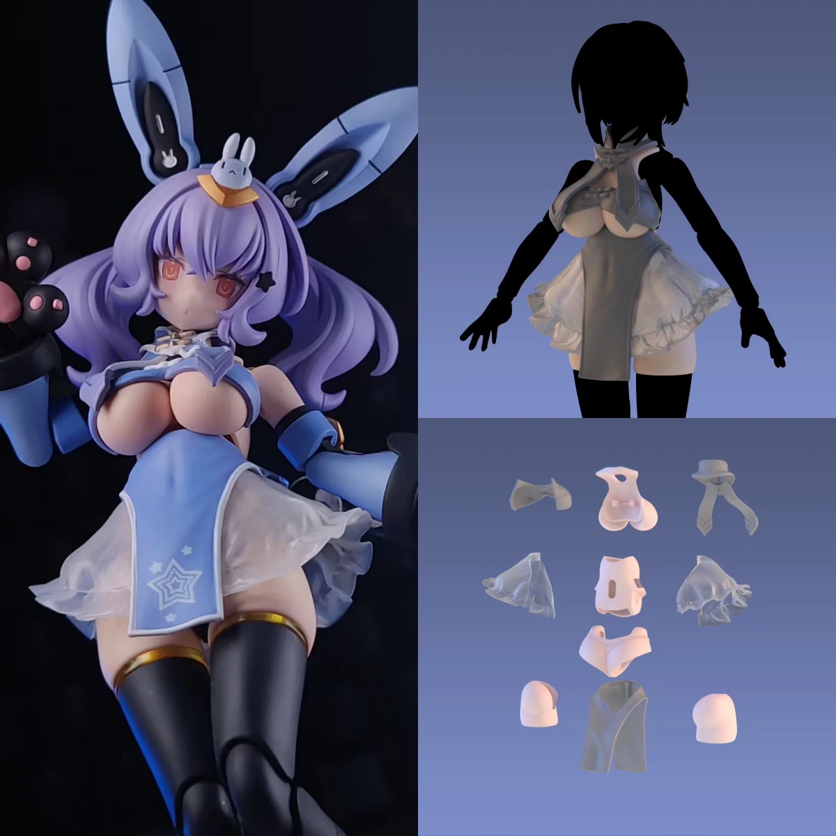 3D Printing Action Figure - 【No Body】1/12 Scale Female Soldier Kotobukiya