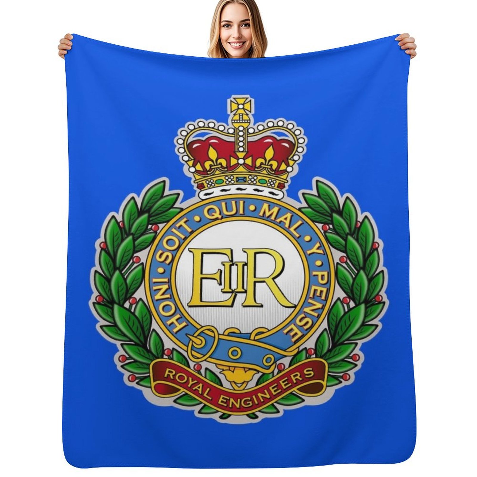 3D Printing Engineer - CORPS OF ROYAL ENGINEERS Throw Blanket
