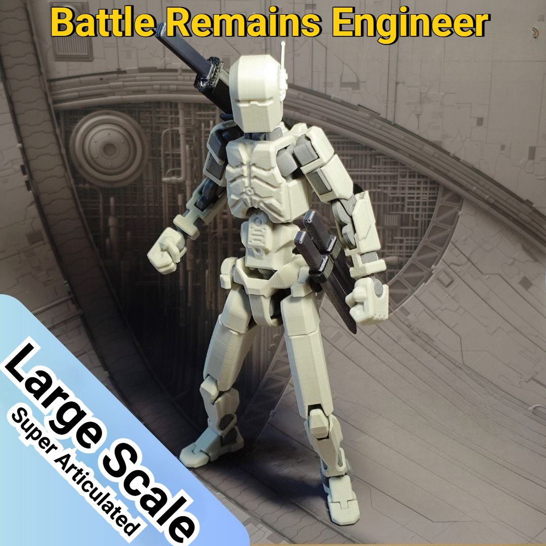 3D Printing Engineer - Super Articulated 3D Printed Corpse Engineer