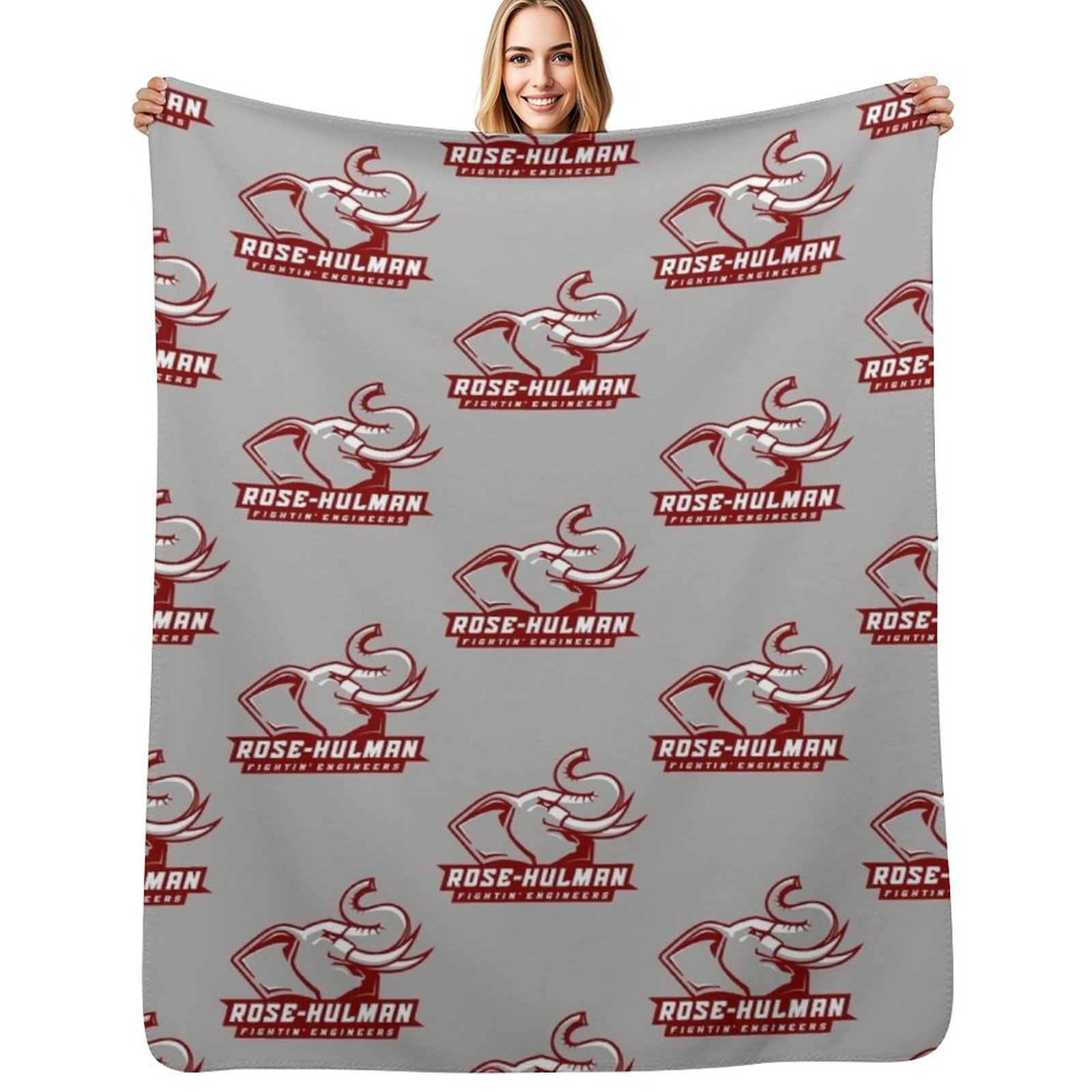 3D Printing Engineer - Engineers (Rose Hulman Fightin) Throw Blanket