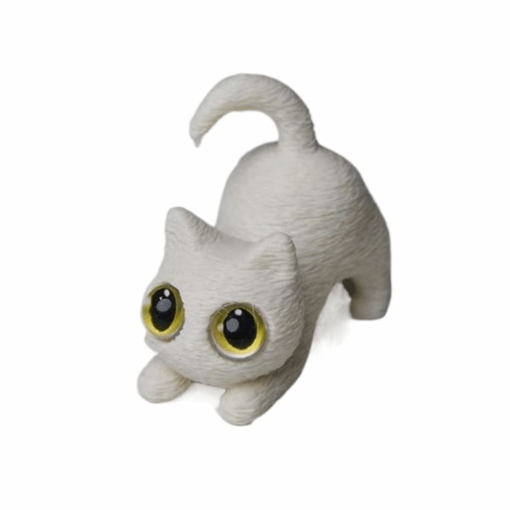 3D Printing Character - PLA Halloween Cat Anime Figure Model