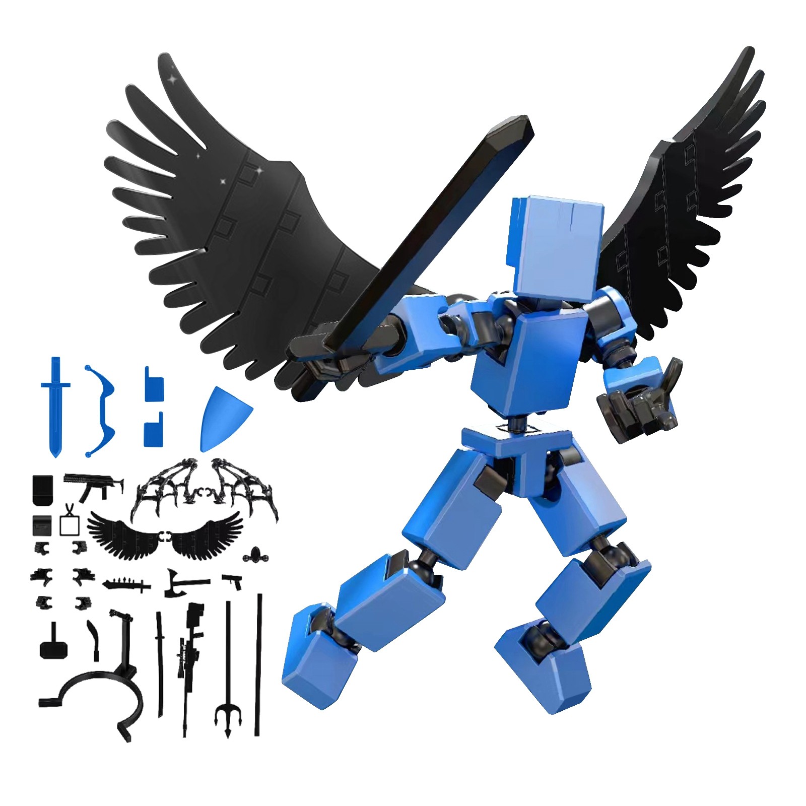 3D Printing Action Figure - Titan 13 Action Figures T13 Figure