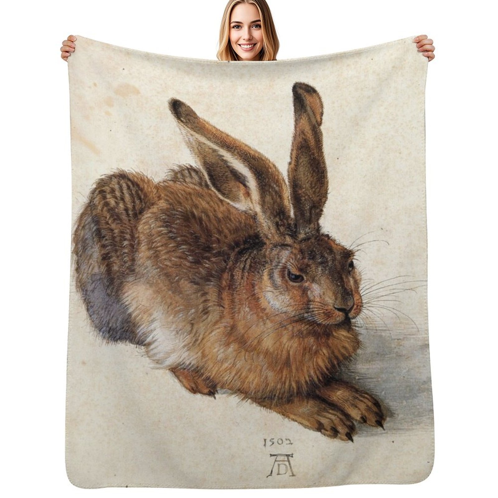 3D Printing Rabbit - RABBIT - YOUNG HARE Antique Animal
