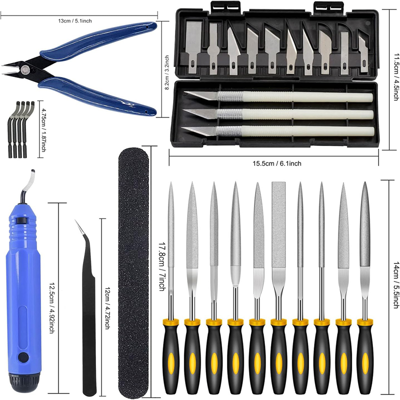 3D Printing File Free - 32pcs 3D Model Grinding Tool Deburring