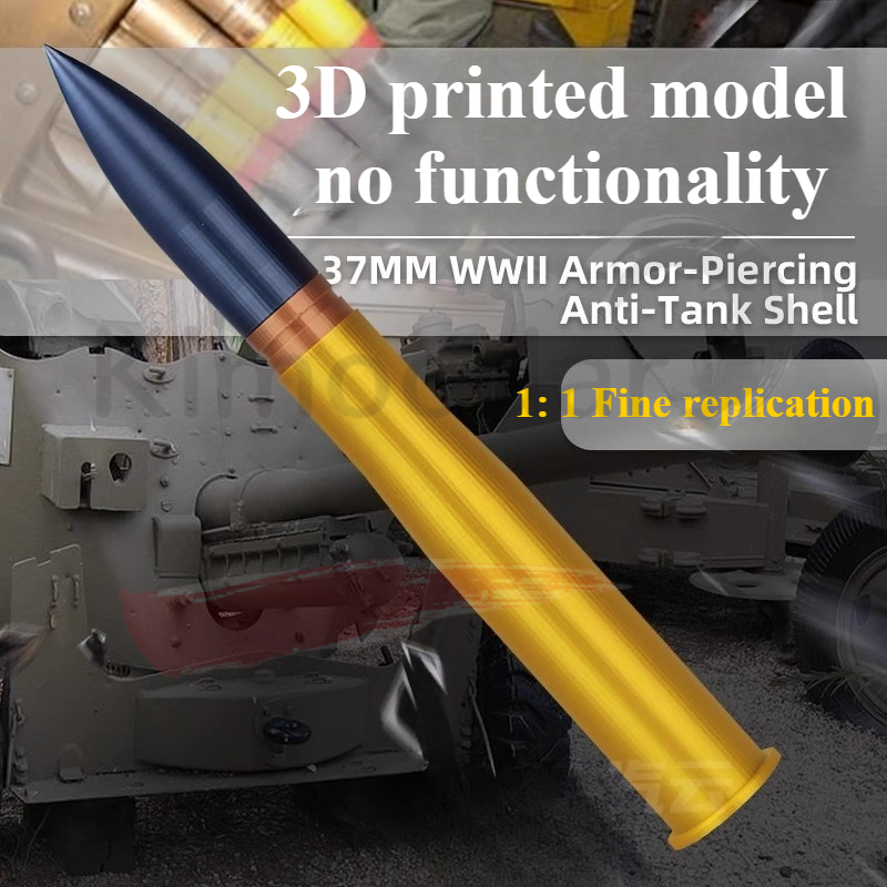 3D Printing World War II 37mm  - 3D Printing Industrial 评论和价格