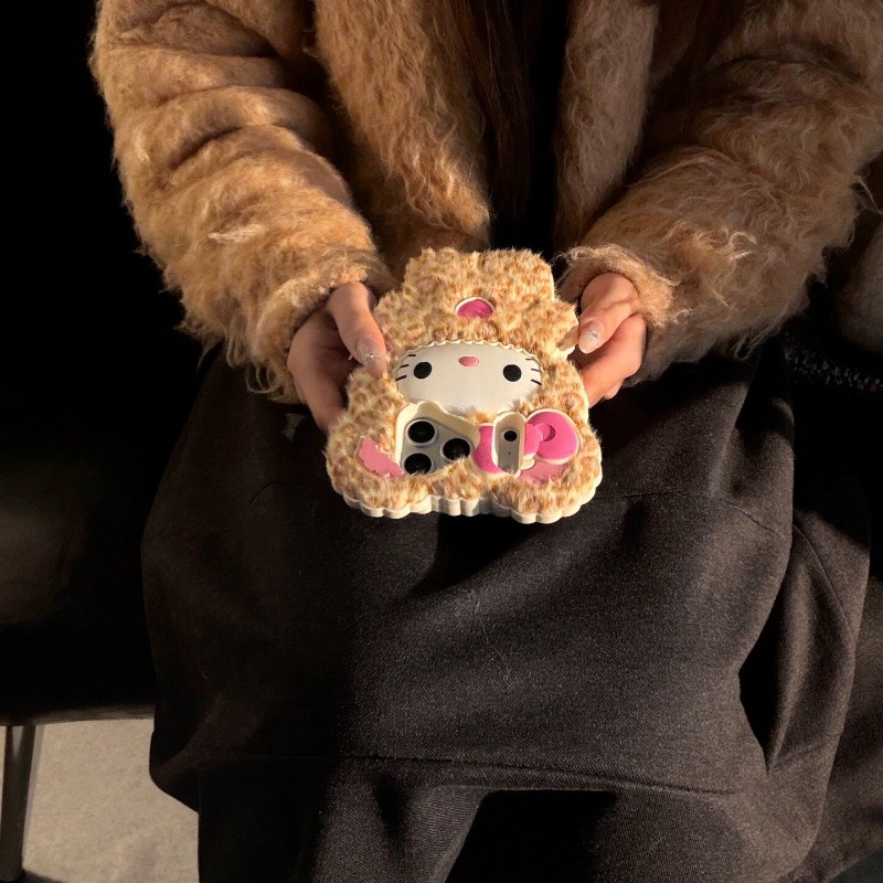 Cute 3D Hello Kitty Leopard Pl - 3D Printing Case 评论和价格