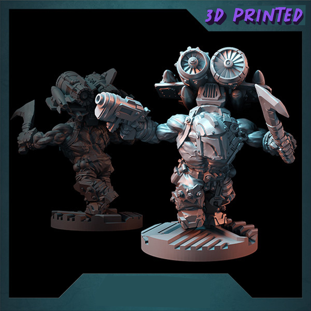 Rocket Orcs  Armour Miniature, - 3D Printing Action Figure 评论和价格