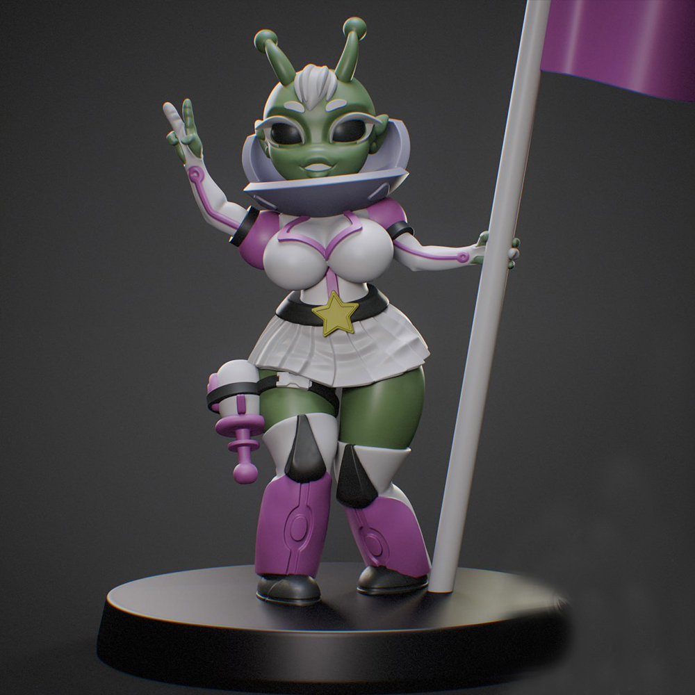 Space Explorer Alien NSFW 1/24 - 3D Printing Rabbit 评论和价格