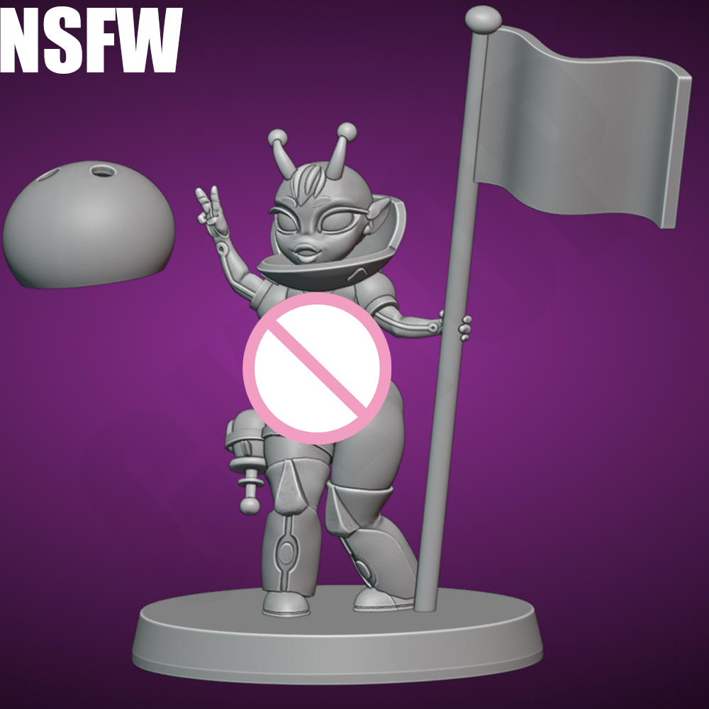 Space Explorer Alien NSFW 1/24 - 3D Printing Rabbit 评论和价格