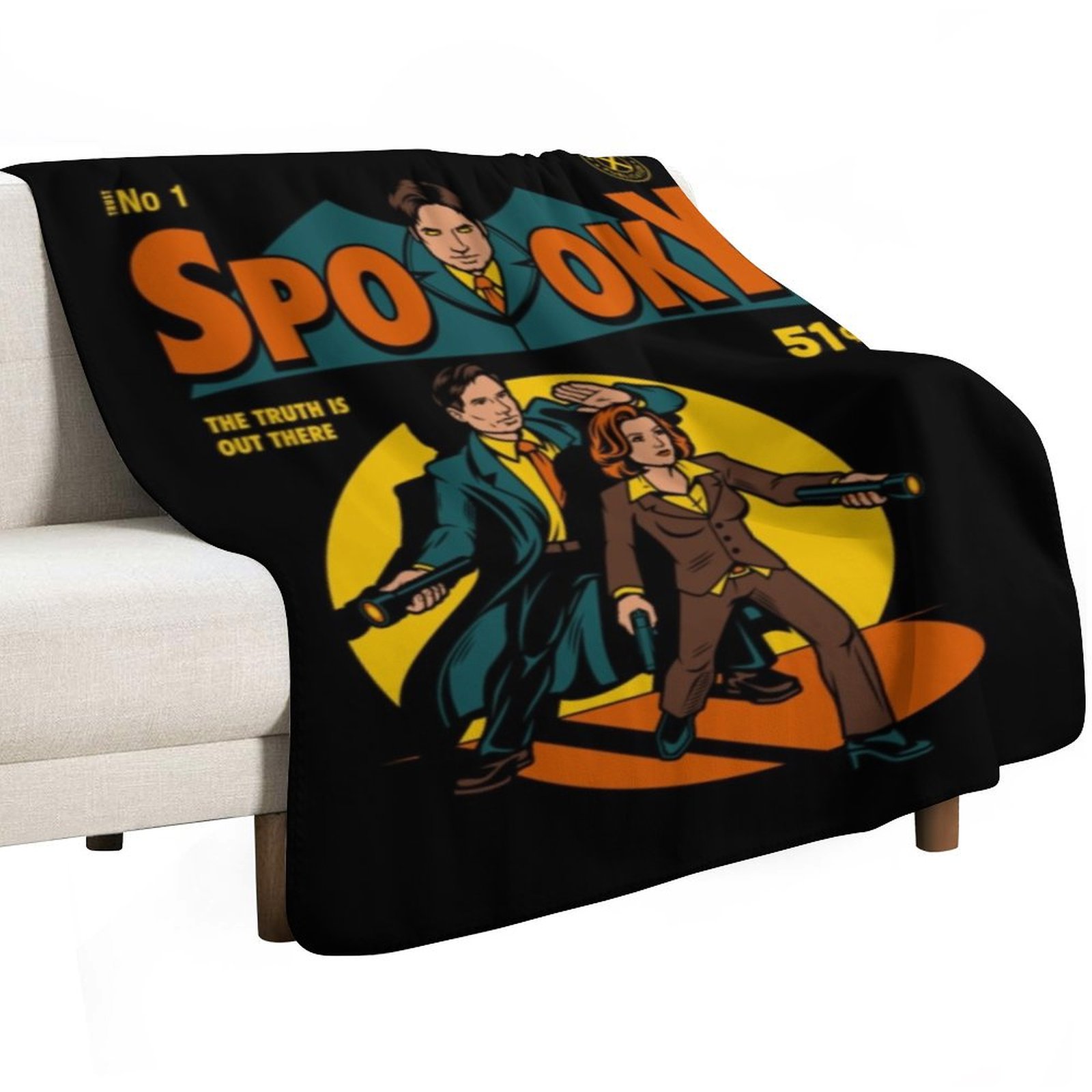 X Files, Spooky Comic Throw Bl - 3D Printing File Free 评论和价格