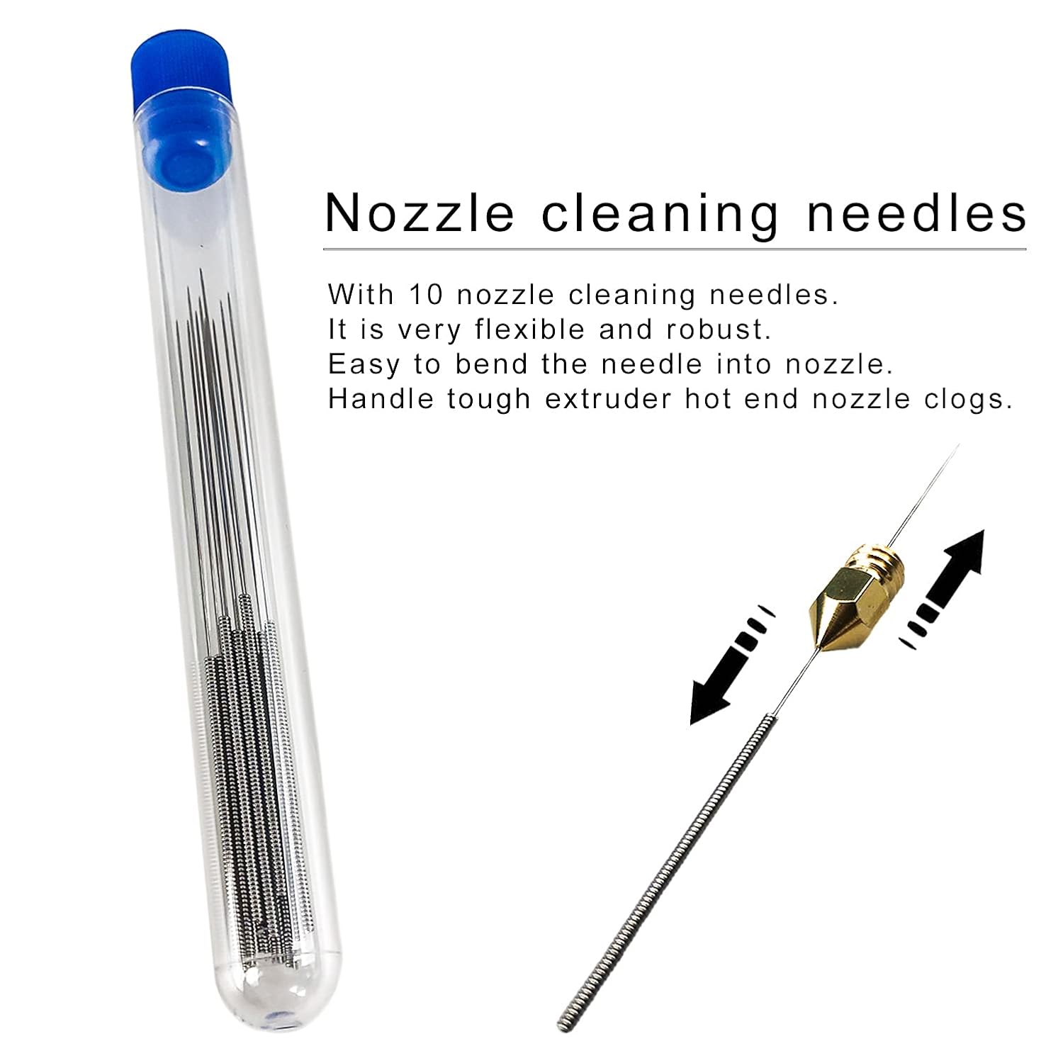 CREALITY 20 Pcs MK8 Brass Nozz - 3D Printer Extruder 评论和价格