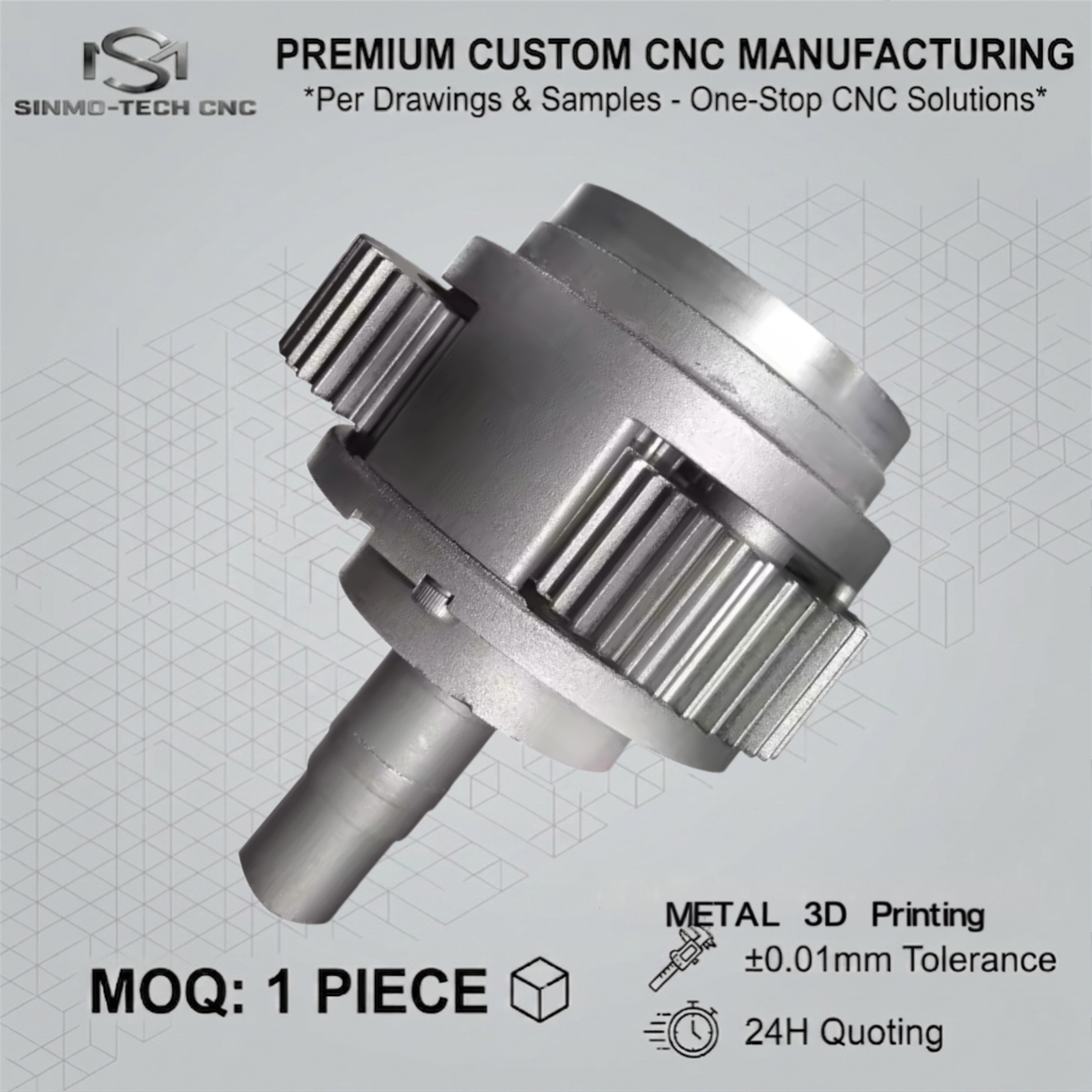 Custom Titanium 3D Printing Se - 3D Printing File Free 评论和价格