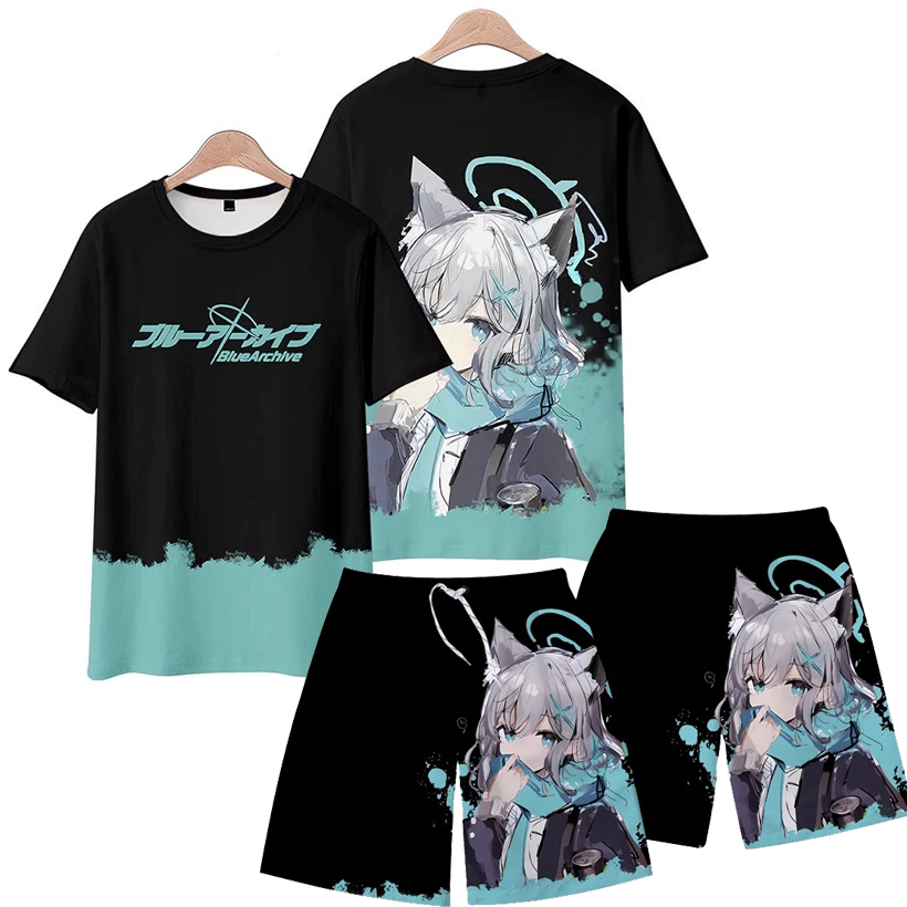 Men's Suits Anime Blue Archive - 3D Printing Jersey 评论和价格