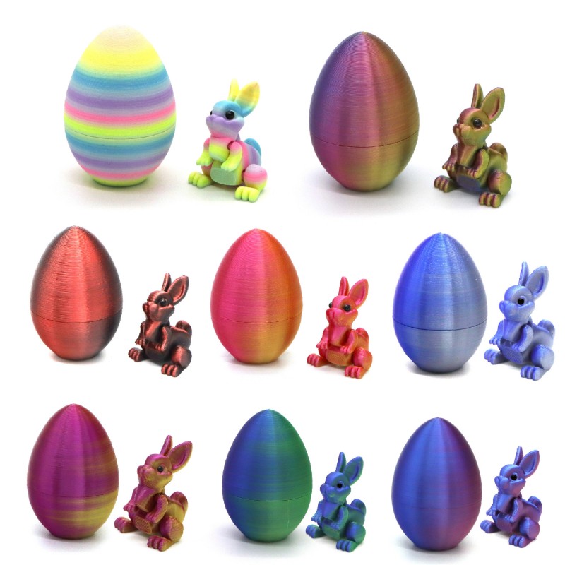 Easter Bunny Ornament 3D Print - 3D Printing Rabbit 评论和价格