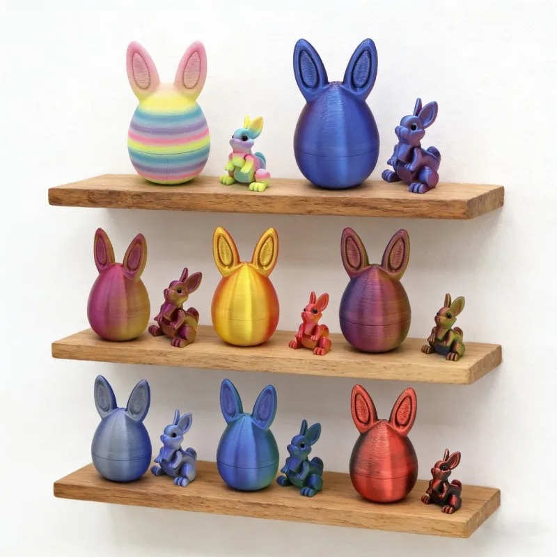 Easter Bunny Ornament 3D Print - 3D Printing Rabbit 评论和价格
