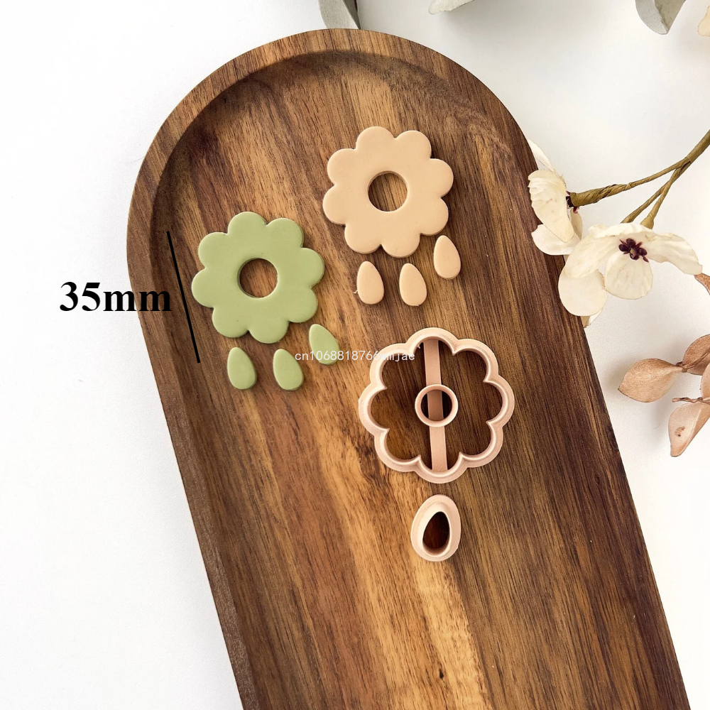 Lily Shape Polymer Clay Cutter - 3D Printing Jewelry 评论和价格