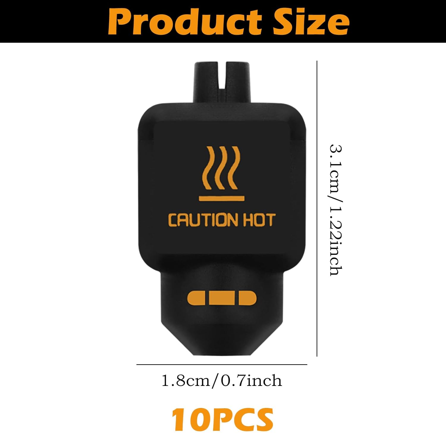 10Pcs Black Silicone Sock for  - 3D Printer Extruder 评论和价格