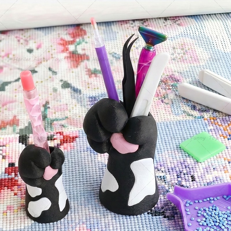 3D Printed Cat Paw Diamond Pai - 3D Printing Pen 评论和价格