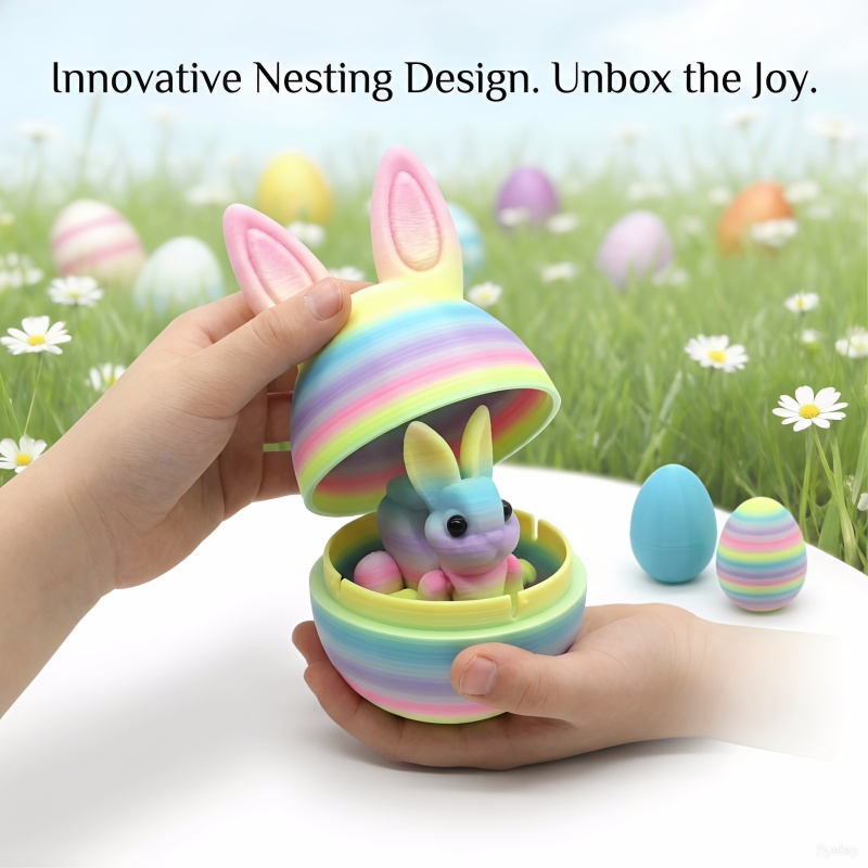Cute 3D Printed Rabbit Eggs Wi - 3D Printing Rabbit 评论和价格