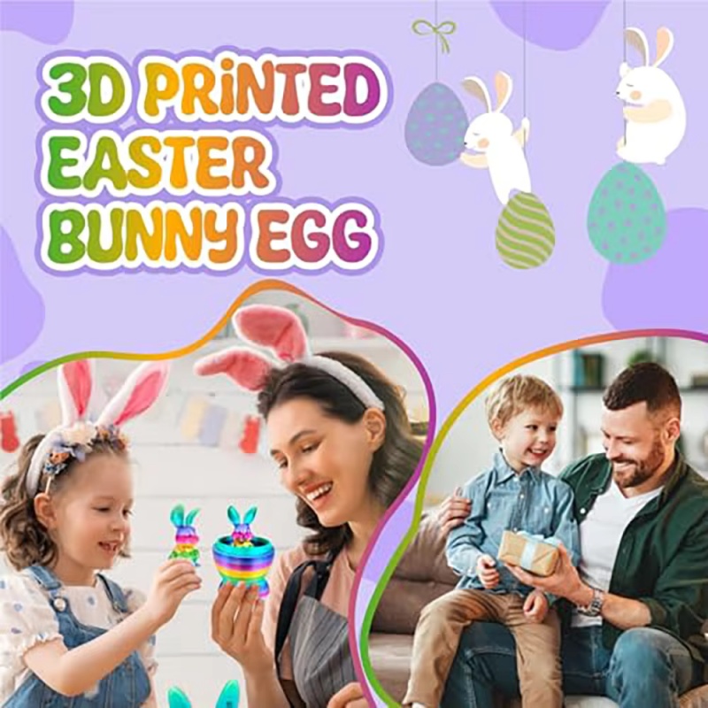 Cute 3D Printed Rabbit Eggs Wi - 3D Printing Rabbit 评论和价格