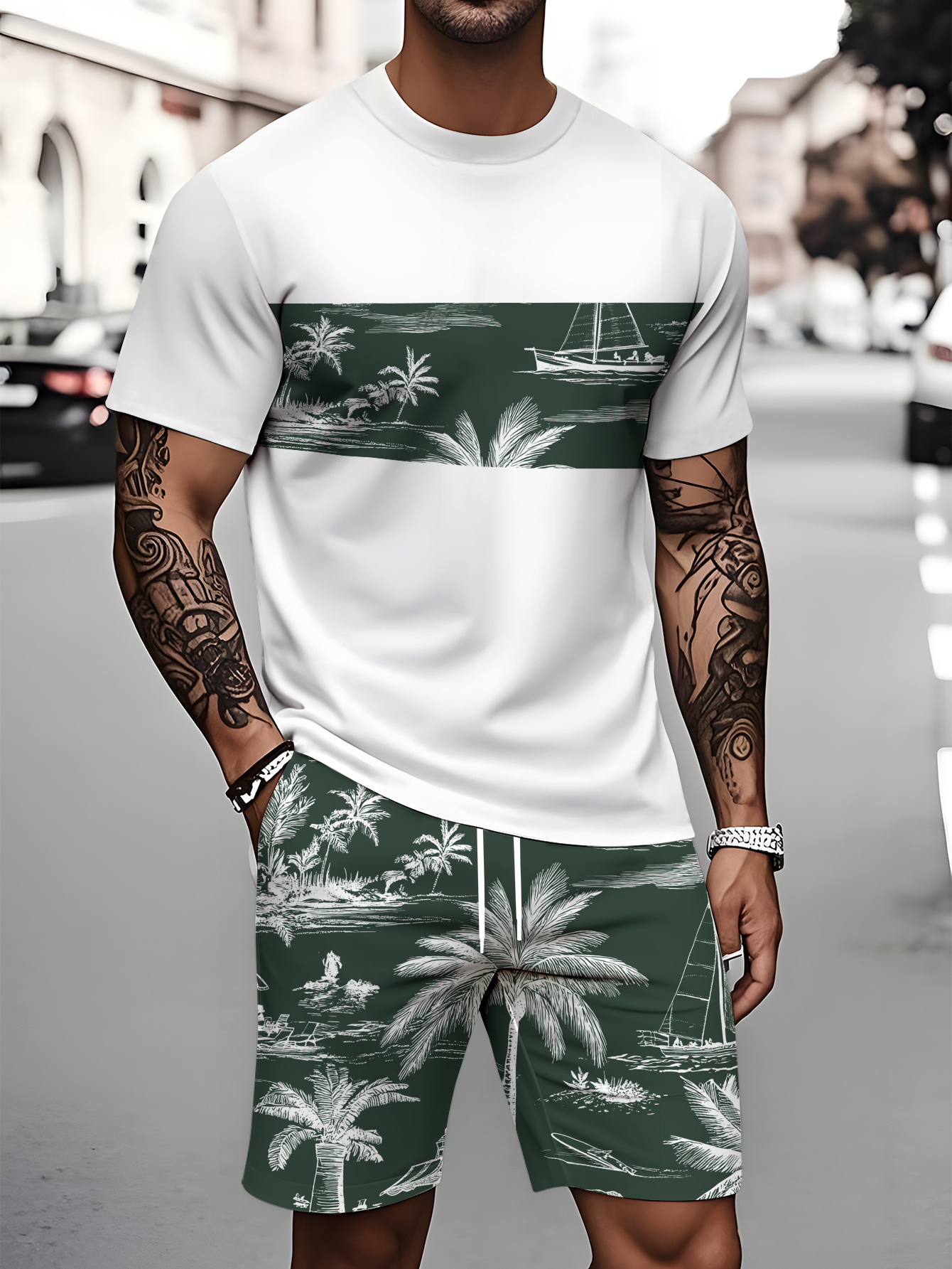 2026 Summer Fashion T-Shirt an - 3D Printing Kpop 评论和价格