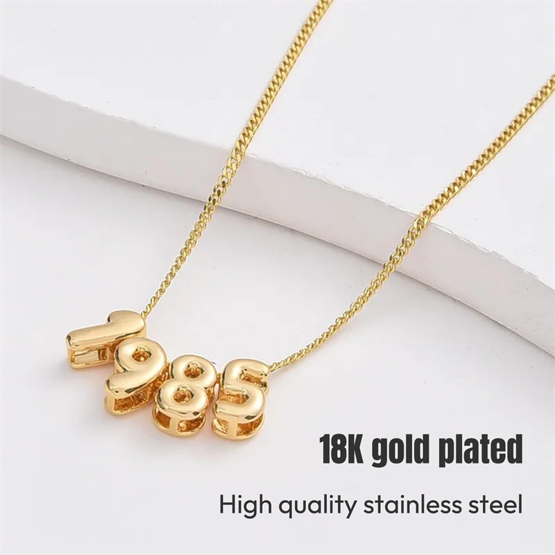 Personalized 3D Bubble Letter  - 3D Printing Jewelry 评论和价格