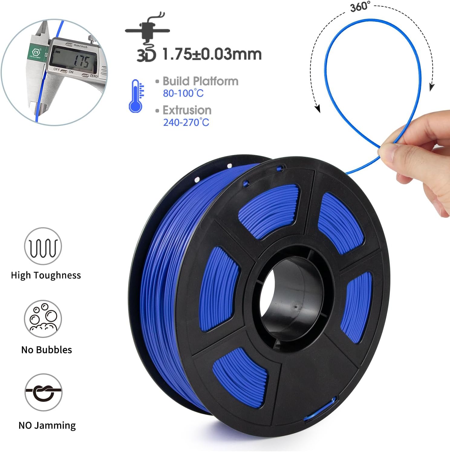 ASA 3D Printer Filament Bundle - Asa Filament Outdoor 评论和价格