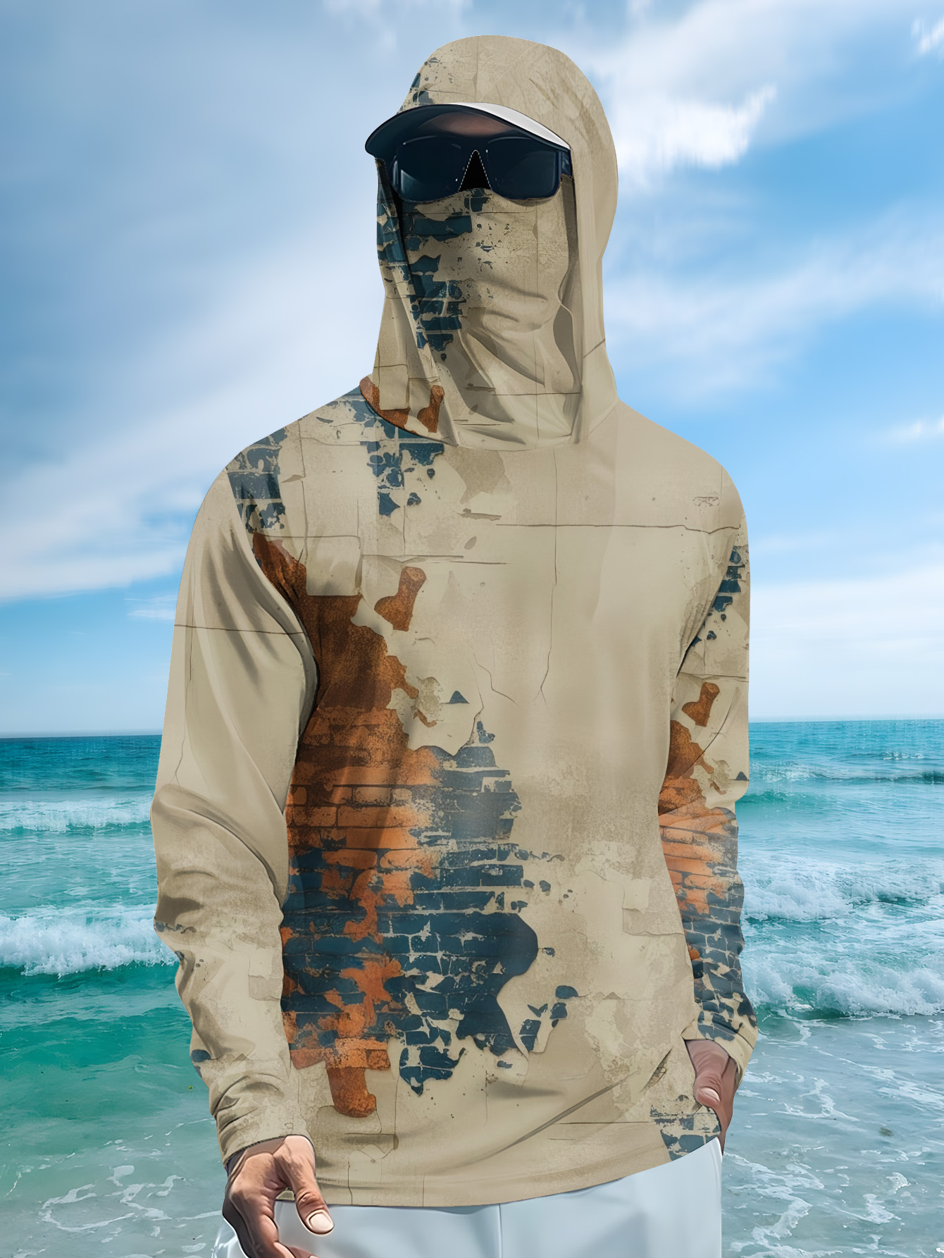 2026 Summer New Men's Long-Sle - 3D Printing Kpop 评论和价格