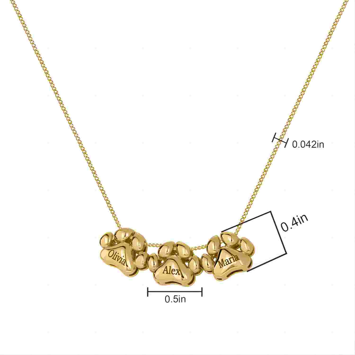 Engraving Name Necklace Gift P - 3D Printing Jewelry 评论和价格