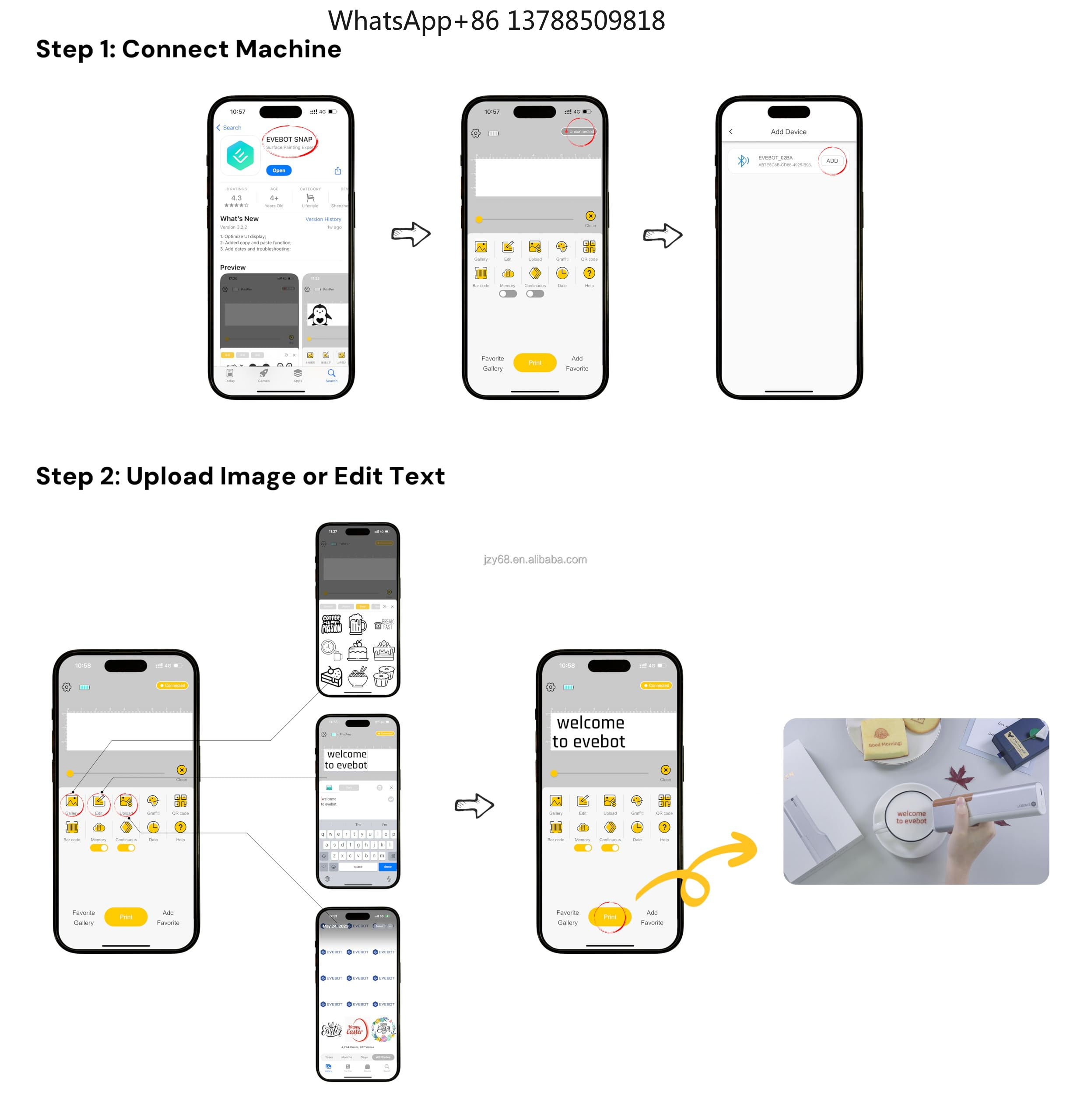 EVEBOT Printpen Handheld 3d Fo - 3D Printing Pen 评论和价格