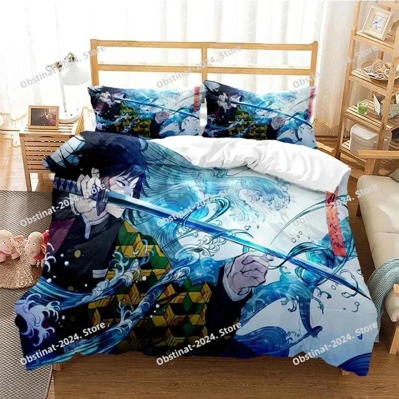 3D Anime Demon Slayer Bedding  - 3D Printing Case 评论和价格