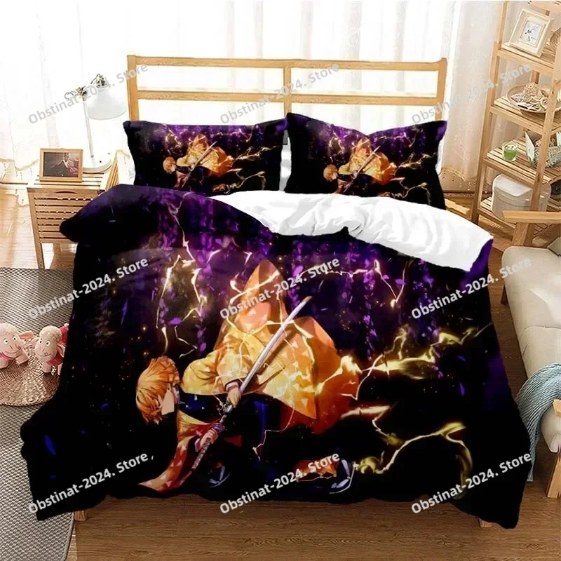 3D Anime Demon Slayer Bedding  - 3D Printing Case 评论和价格