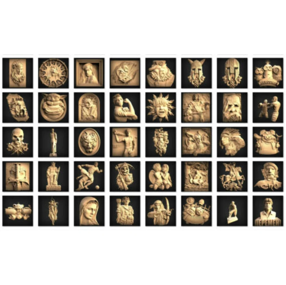 CHARACTERS COLLECTION - More T - 3D Printing Files 评论和价格