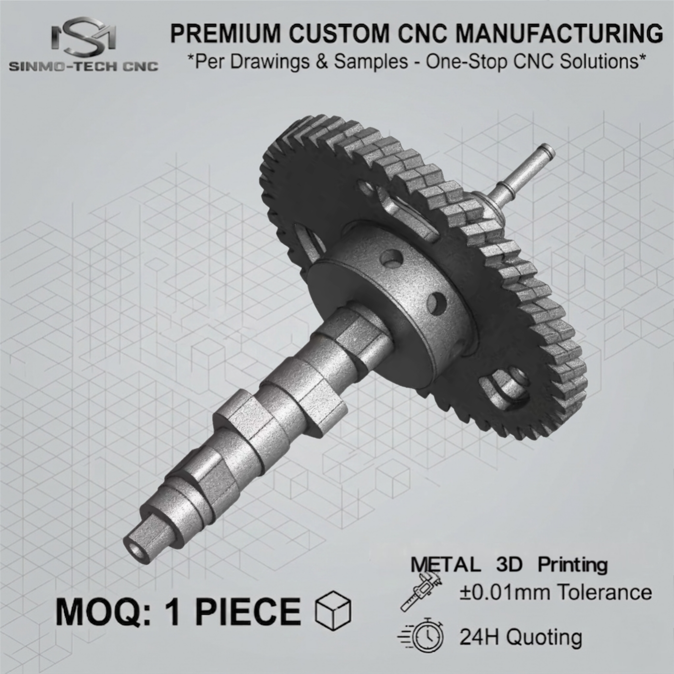 Custom Inconel Cobalt Chrome M - 3D Printing Industrial 评论和价格