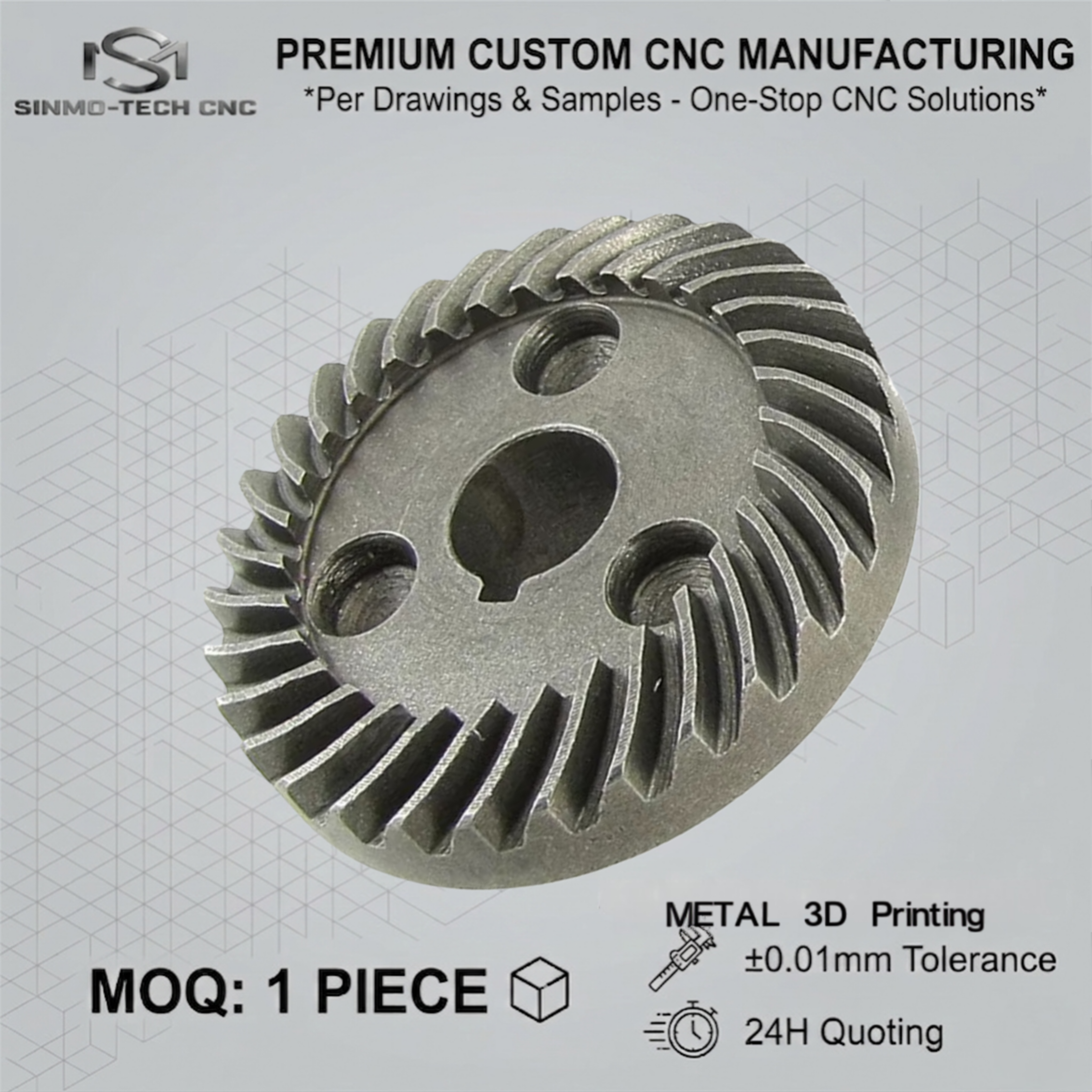 Custom Inconel Cobalt Chrome M - 3D Printing Industrial 评论和价格
