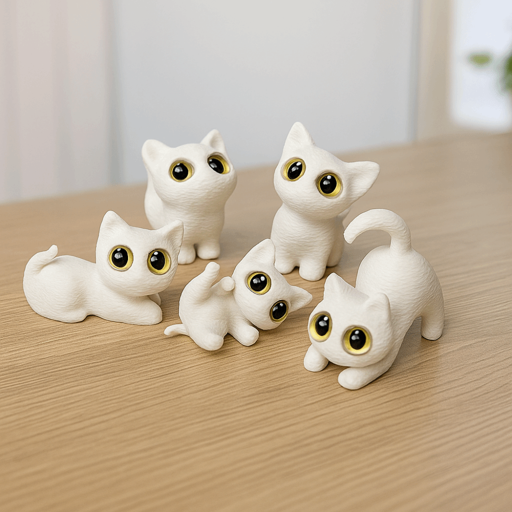 PLA Halloween Cat Anime Figure - 3D Printing Character 评论和价格