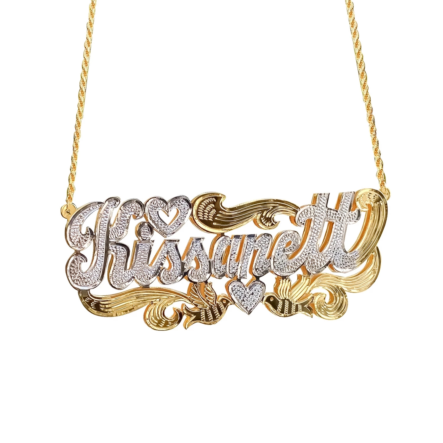 Zciti Custom Name Necklace 18K - 3D Printing Jewelry 评论和价格