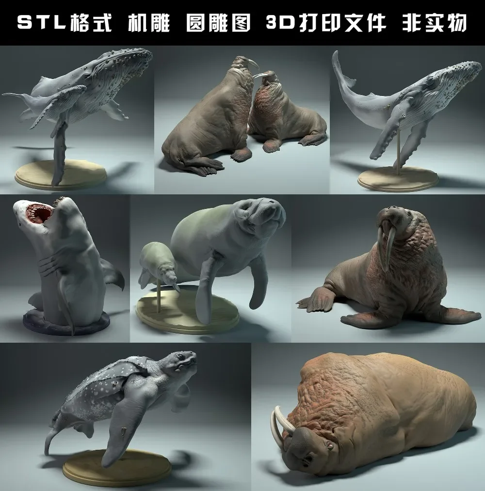 animals, polar bear, takin, wo - 3D Printing Rabbit 评论和价格