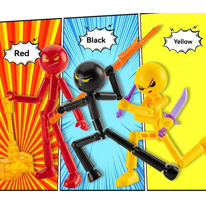 3D Printed Stickman Action Fig - 3D Printing Action Figure 评论和价格