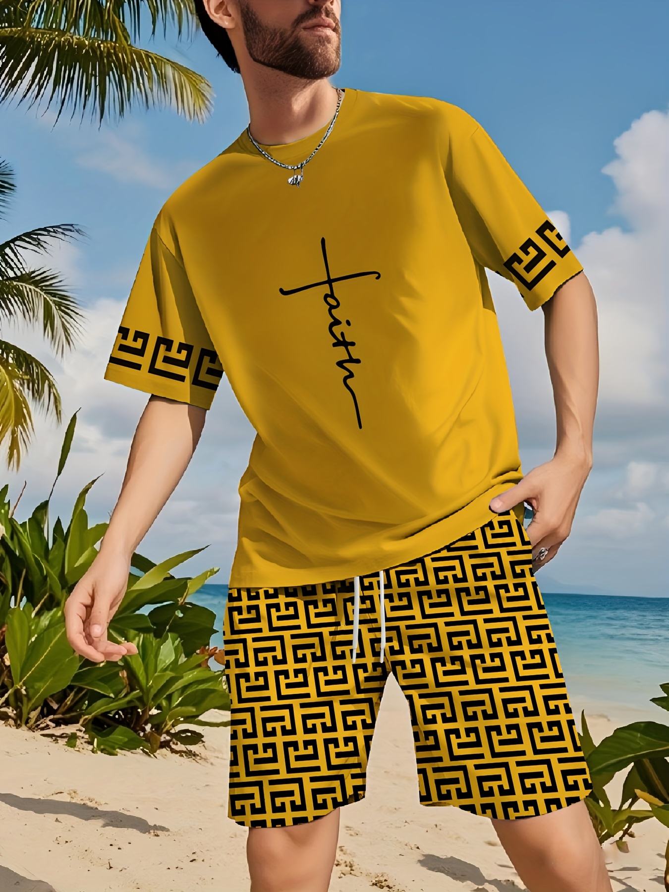 3D Printing Men's Casual Fashi - 3D Printing Jersey 评论和价格