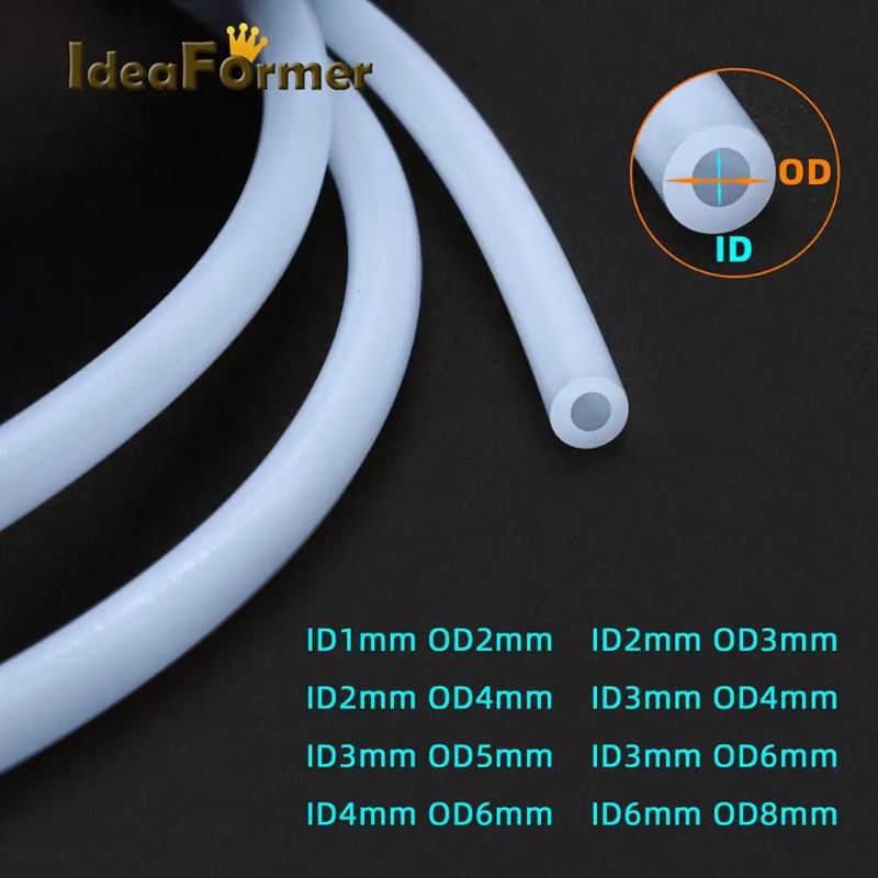 1m Ptfe Tube 1mm 2mm 3mm 4mm 6 - 3D Printer Extruder 评论和价格