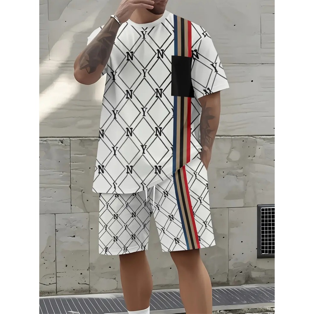 2026 Summer Men's Clothing Let - 3D Printing Jersey 评论和价格