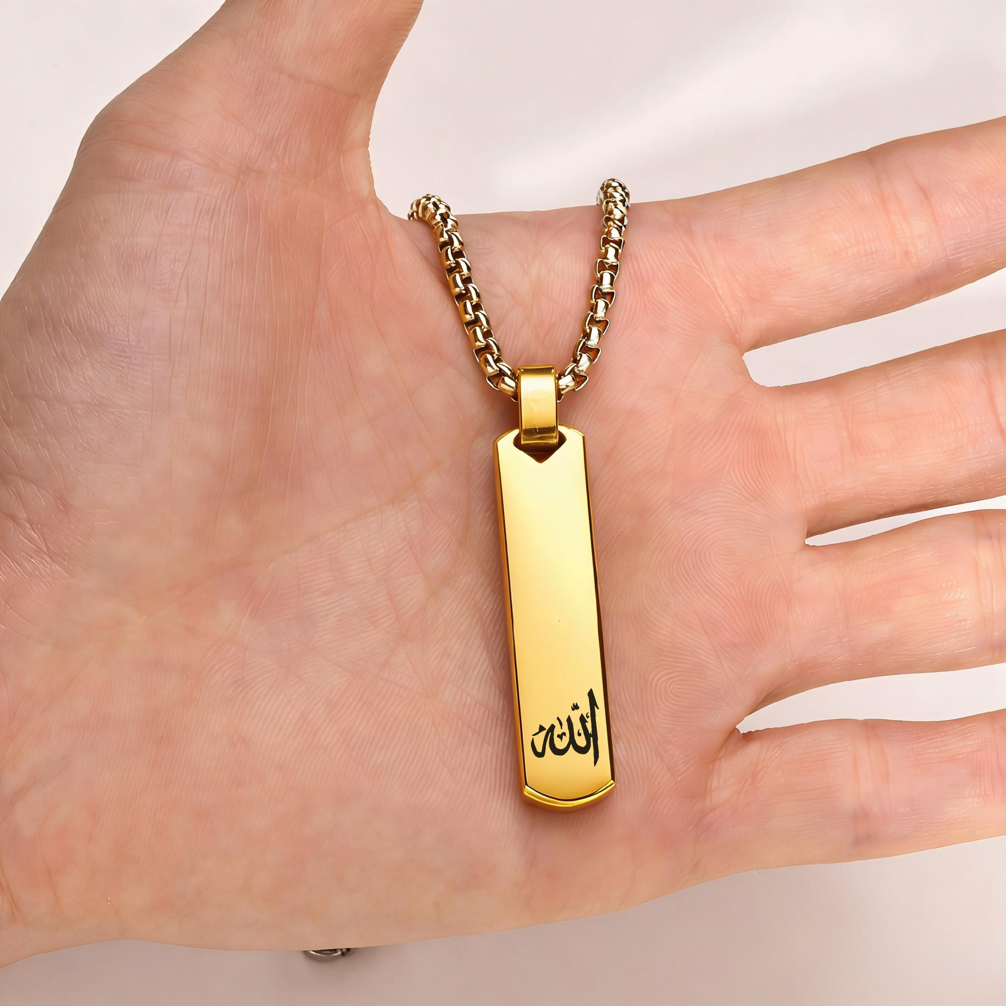 3D Bar Necklace, Cool Simple D - 3D Printing Jewelry 评论和价格