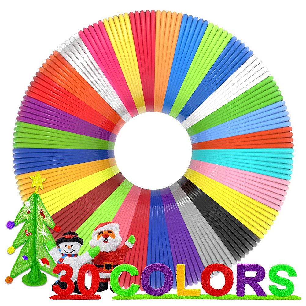 3D Pen Filament Refills 30 Col - 3D Printing Pen 评论和价格