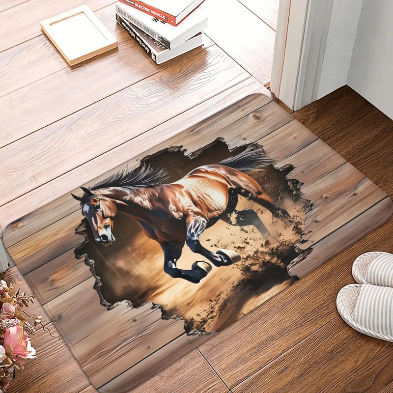 3D Running Horse Door Mat with - 3D Printing Tablet 评论和价格