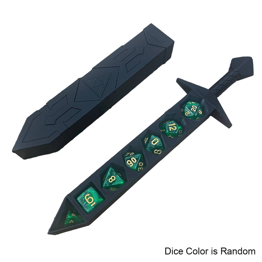 3D Printed Sword Dice Case DnD - 3D Printing Case 评论和价格