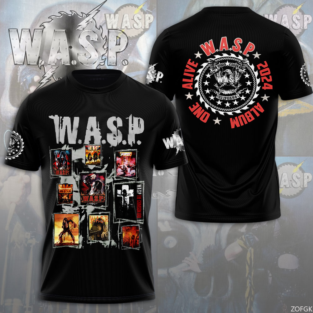 W.A.S.P Rock 3D Printing T-shi - 3D Printing Jersey 评论和价格