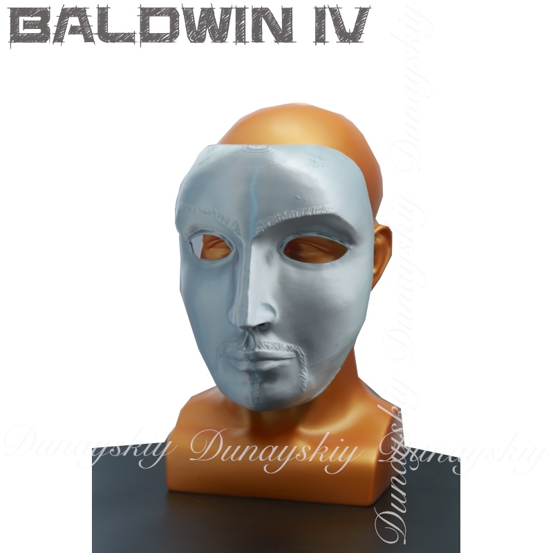 Halloween Baldwin IV Mask Cosp - 3D Printing Character 评论和价格
