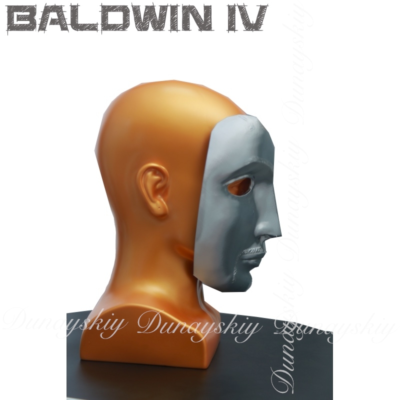 Halloween Baldwin IV Mask Cosp - 3D Printing Character 评论和价格