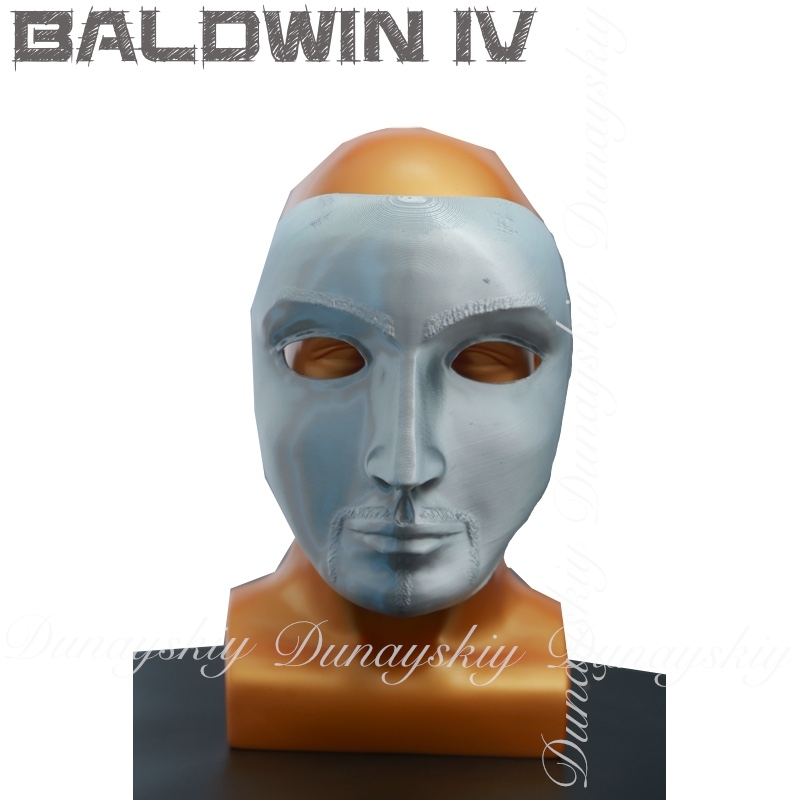 Halloween Baldwin IV Mask Cosp - 3D Printing Character 评论和价格